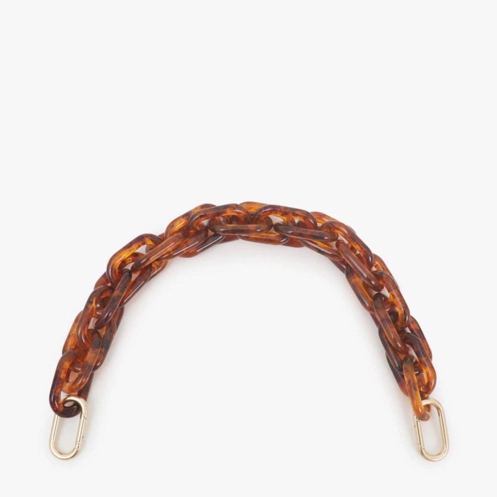 Tortoise Resin Shortie Strap